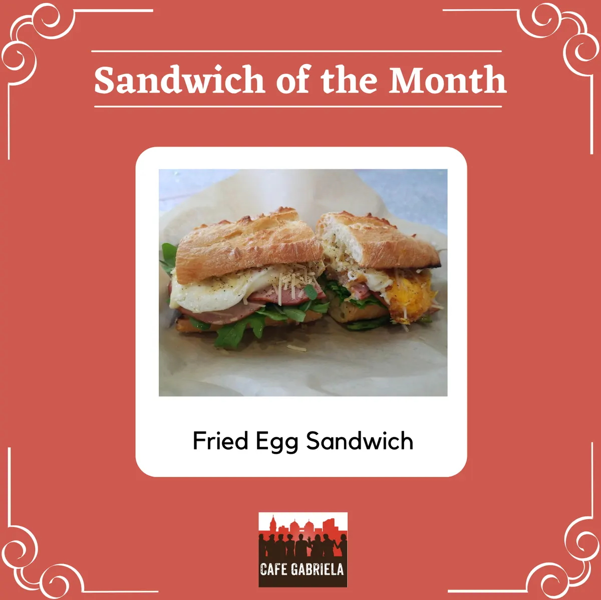 Sandwich of the Month